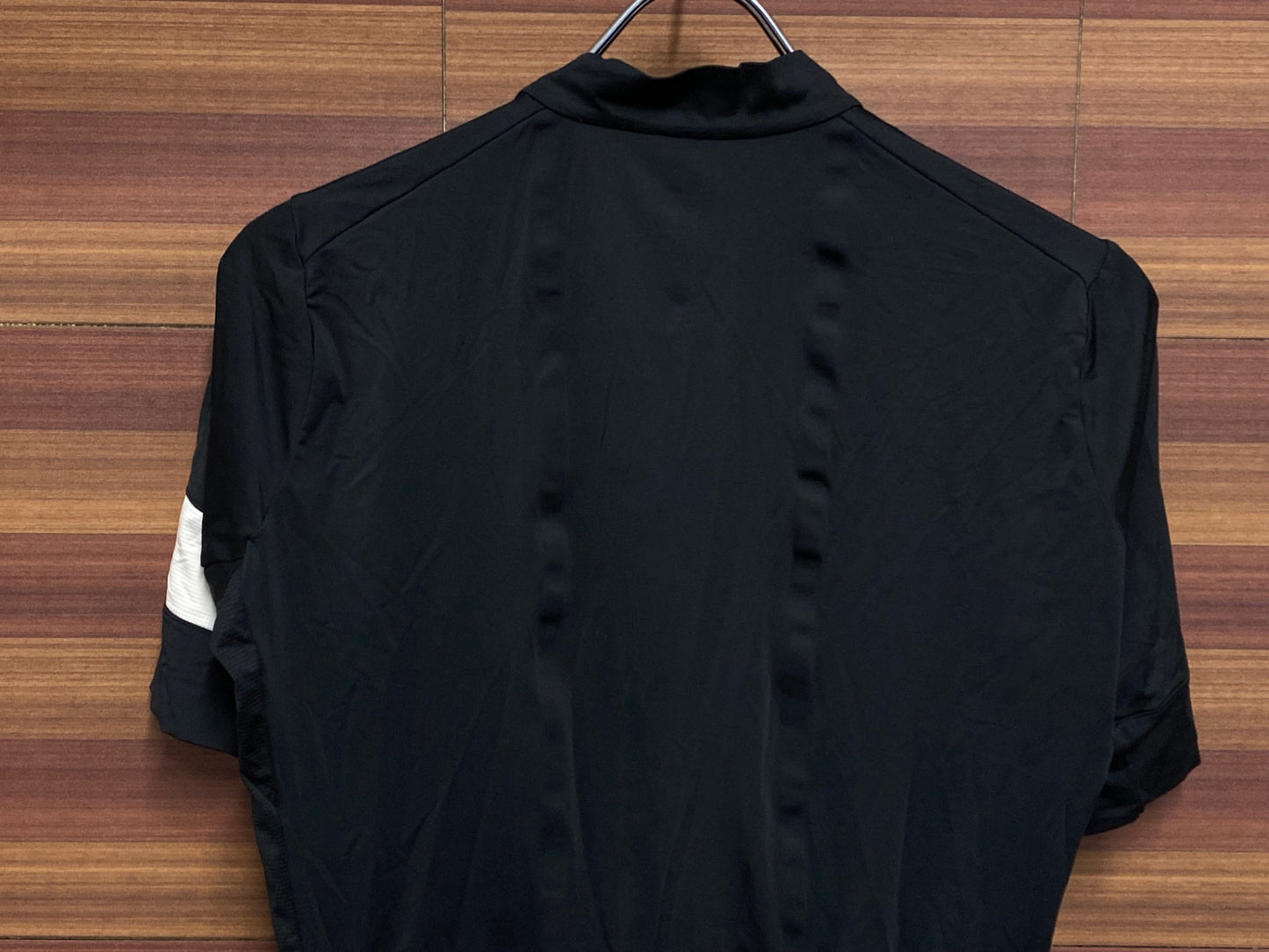 IT551 ラファ Rapha PRO TEAM TRAINING JERSEY 2 半袖サイクルジャージ 黒 M 裾ゴム若干の伸び