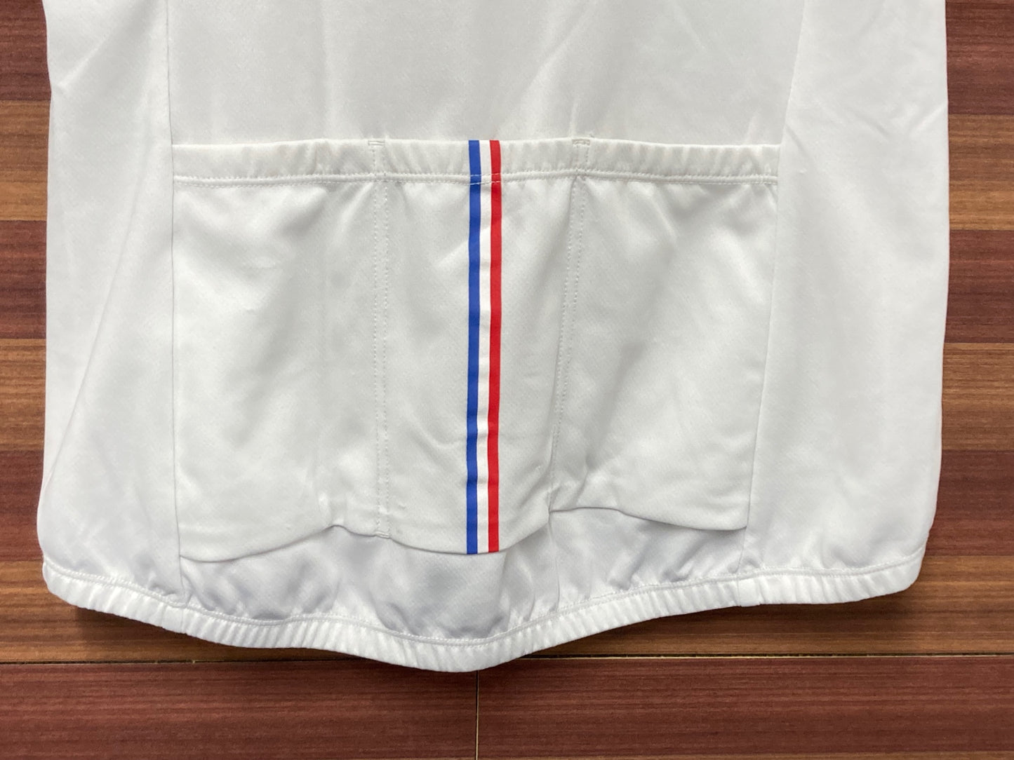 IL513 ルコックスポルティフ le coq sportif 半袖サイクルジャージ 白 M