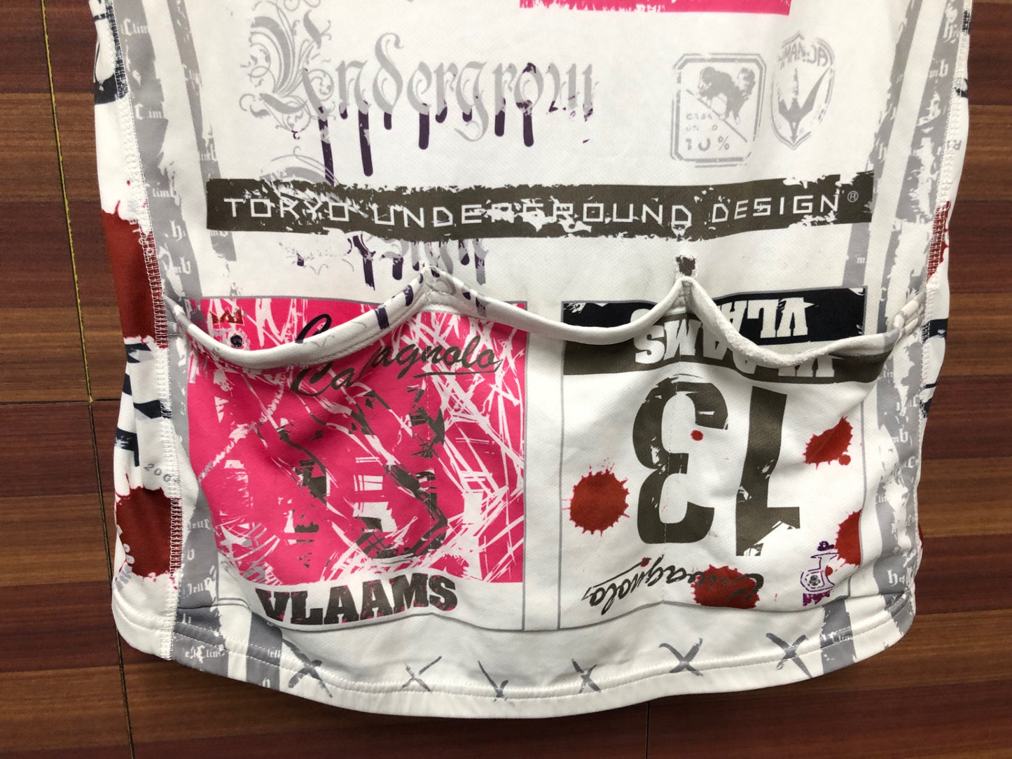 IN250 パンダーニ PANDANI DEATH BEACH 半袖 サイクルジャージ L