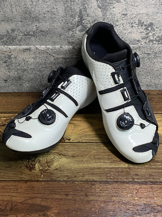 JB153 リンタマン Lintaman ADJUST road Comp ビンディングシューズ 黒 白 EU43 3穴