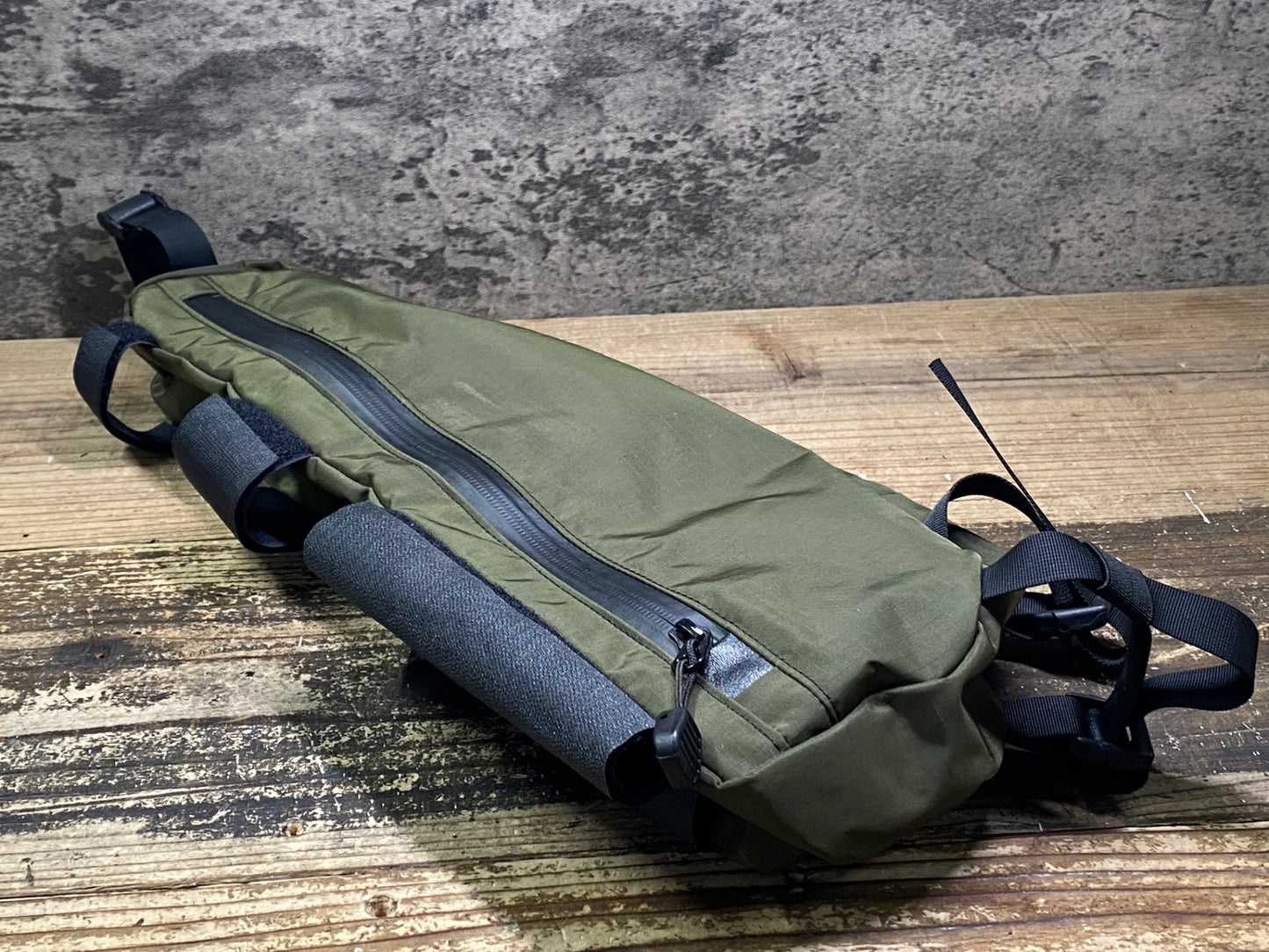 JC760 フェアウェザー FAIRWEATHER frame bag フレームバッグ カーキ