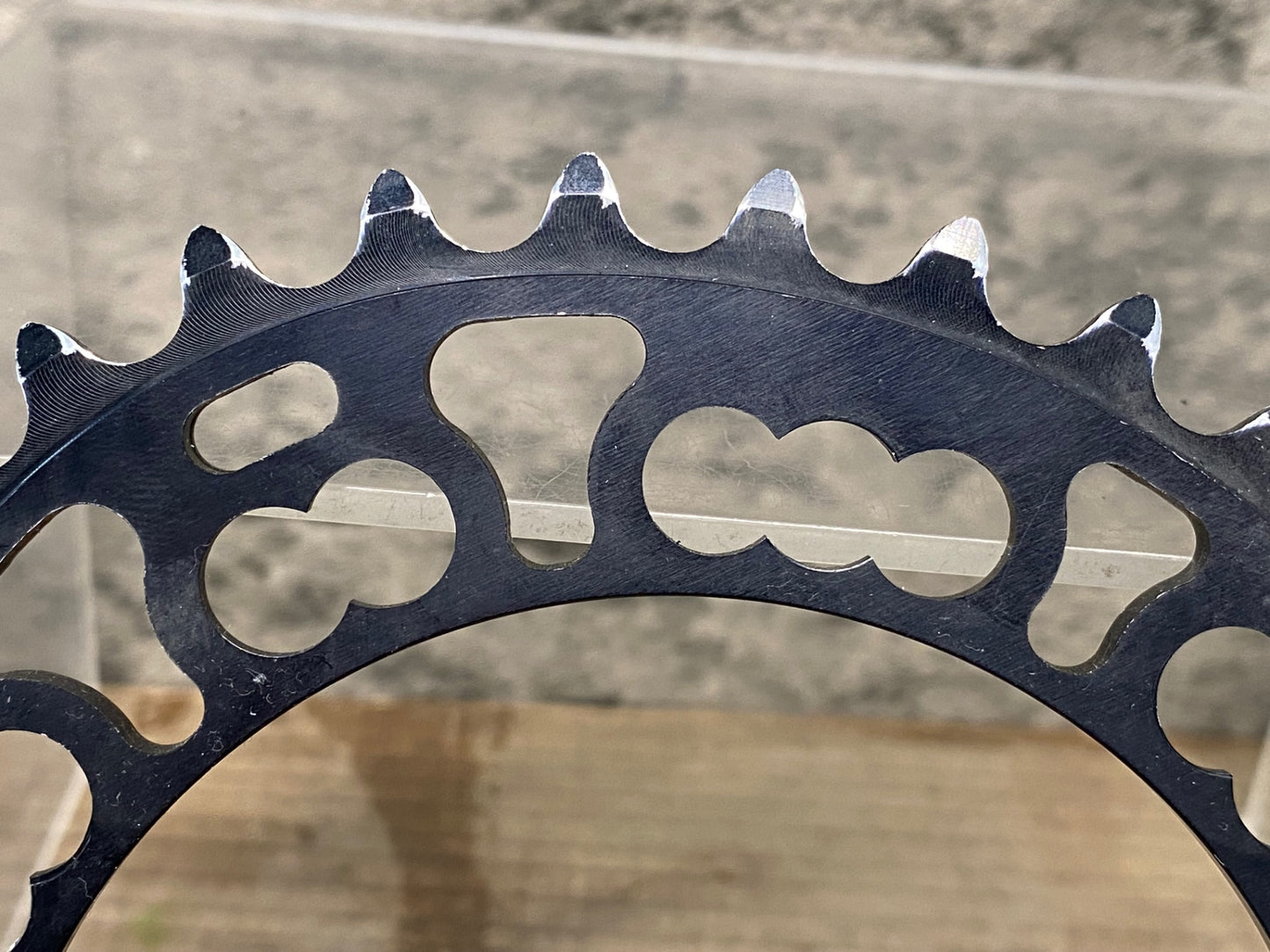 IO763 ローター ROTOR Q-RINGS チェーンリング 楕円 36T BCD110-113