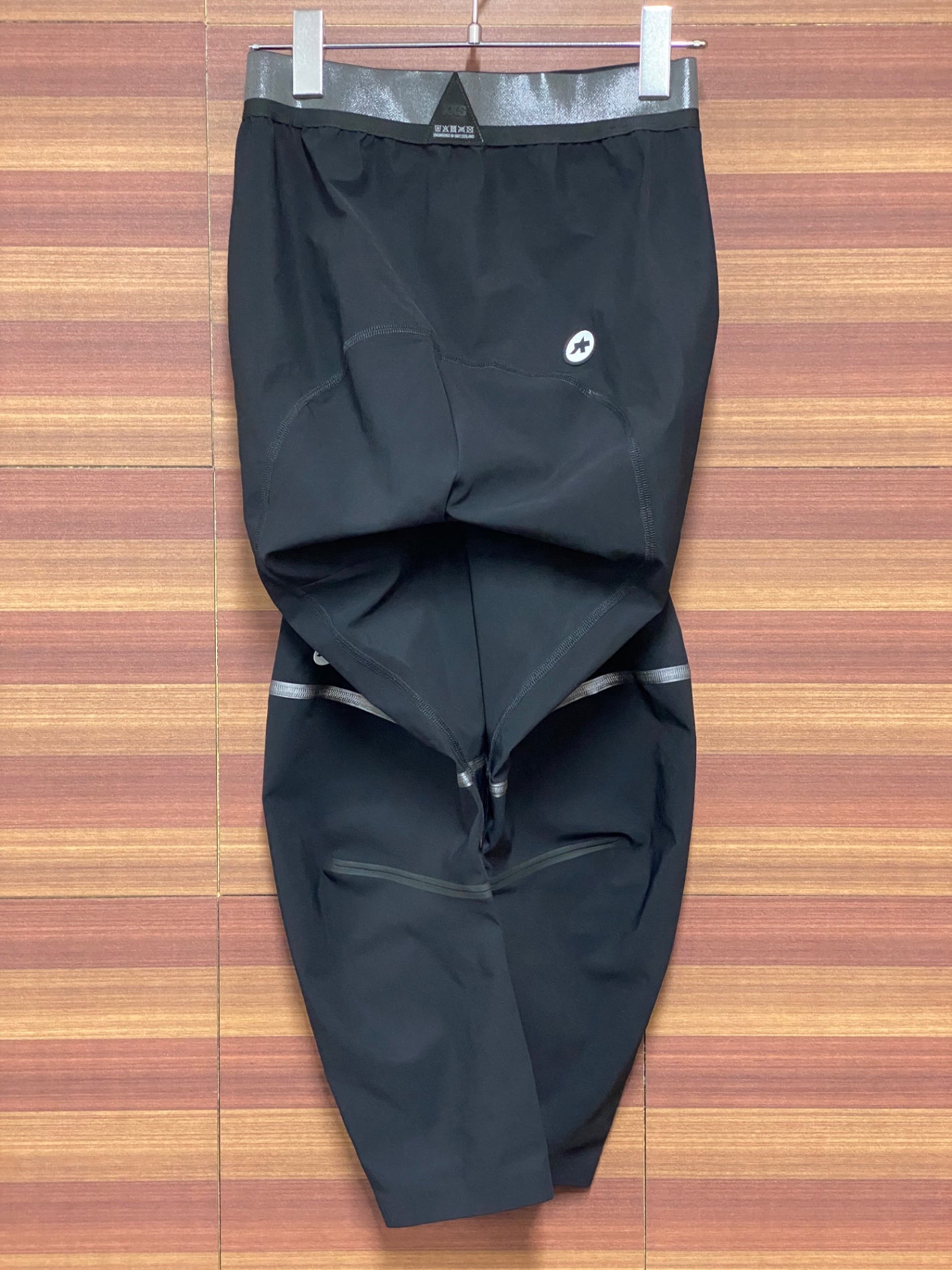 II083 アソス assos MILLE RAIN SHELL PANTS レーサーパンツ 黒 XXS