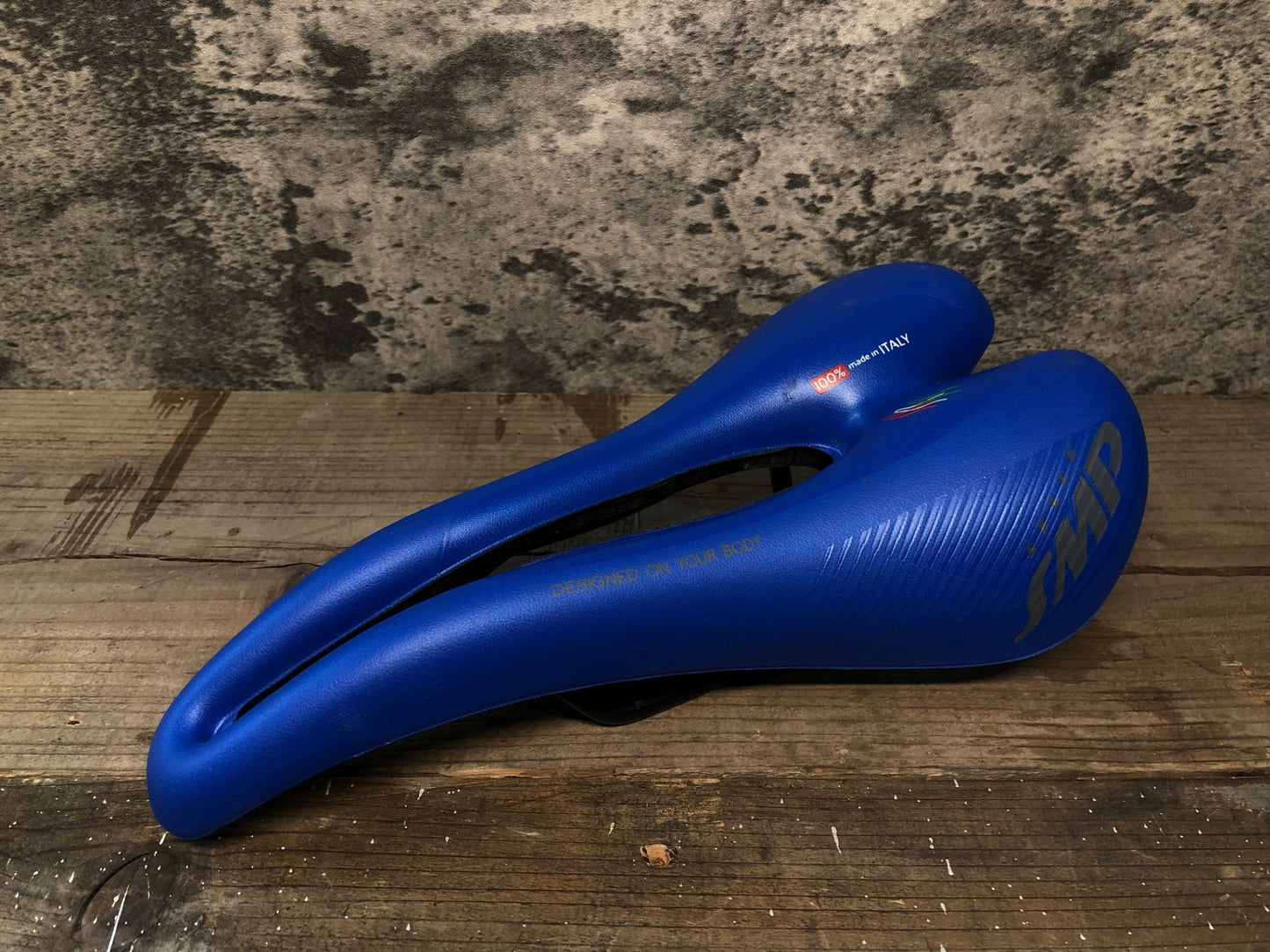 IN679 SELLE SMP エクストラ EXTRA サドル スチールレール 青