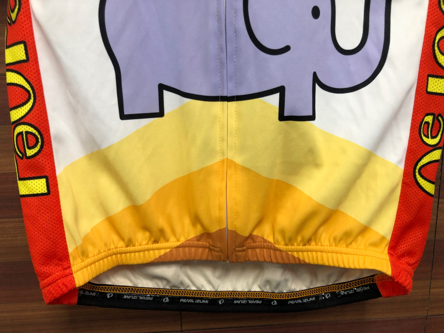 IS991 パールイズミ PEARLiZUMi 半袖 サイクルジャージ 赤 白 L PAOPAO 痛ジャージ