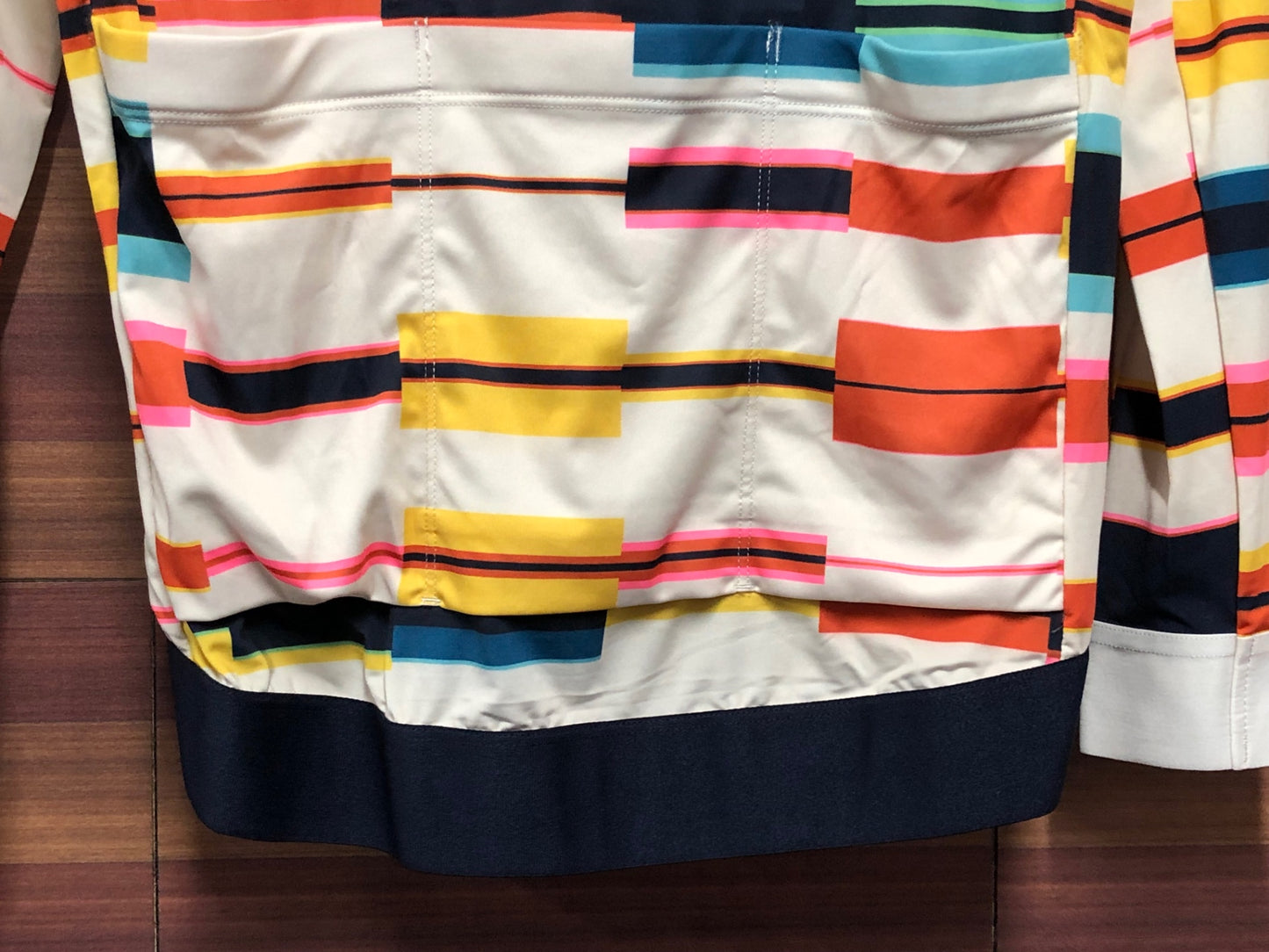 IR921 ラファ Rapha RCC 2021 ANNUAL LS PT TRAINING JERSEY 長袖 サイクルジャージ 総柄 S