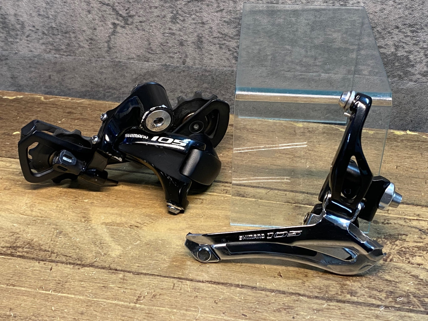 IU857 シマノ SHIMANO 105 RD-5800 FD-5800 ディレイラー 前後セット 2x11S 直付け GS