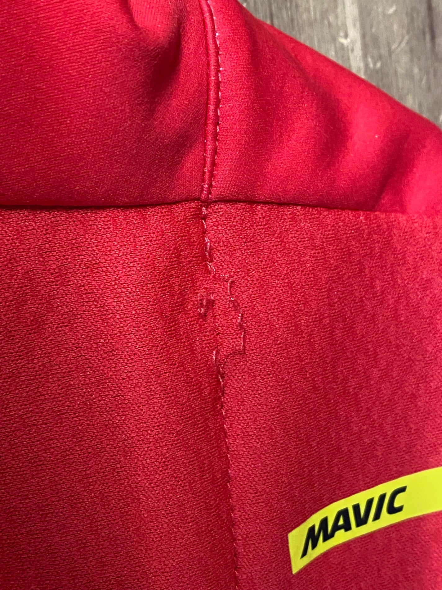 IQ203 マヴィック MAVIC 長袖 サイクルジャケット 赤 S