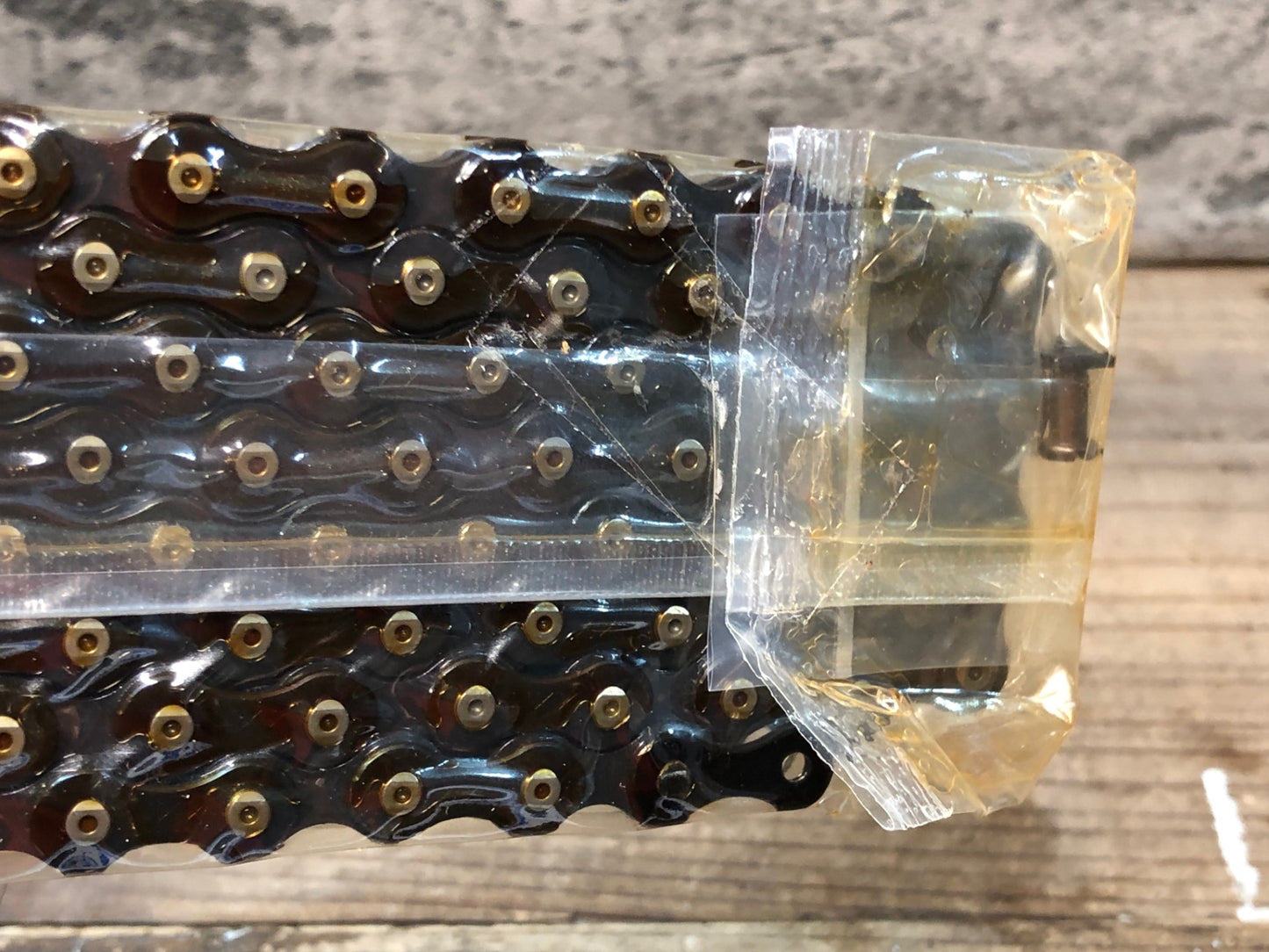 IP832 HKK Vertex TRACK RACER CHAIN 厚歯 シングル チェーン NJS トラック ピスト用 ブルーブラック