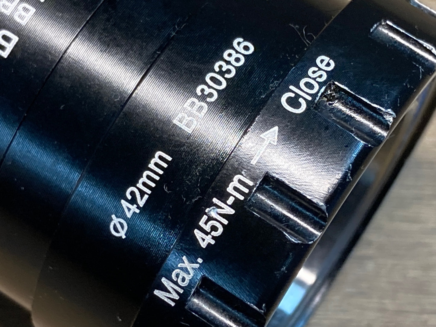 IM554 ウィッシュボーン WISHBONE BB30386 BB30 TO 30mm Spindle Φ42 BB ボトムブラケット