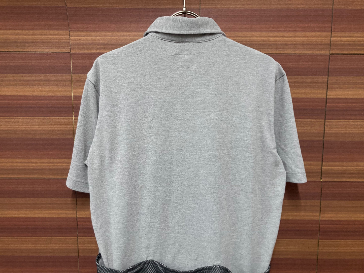 IS624 トウキョウウィールズ TokyoWheels サイクルポロシャツ L グレー