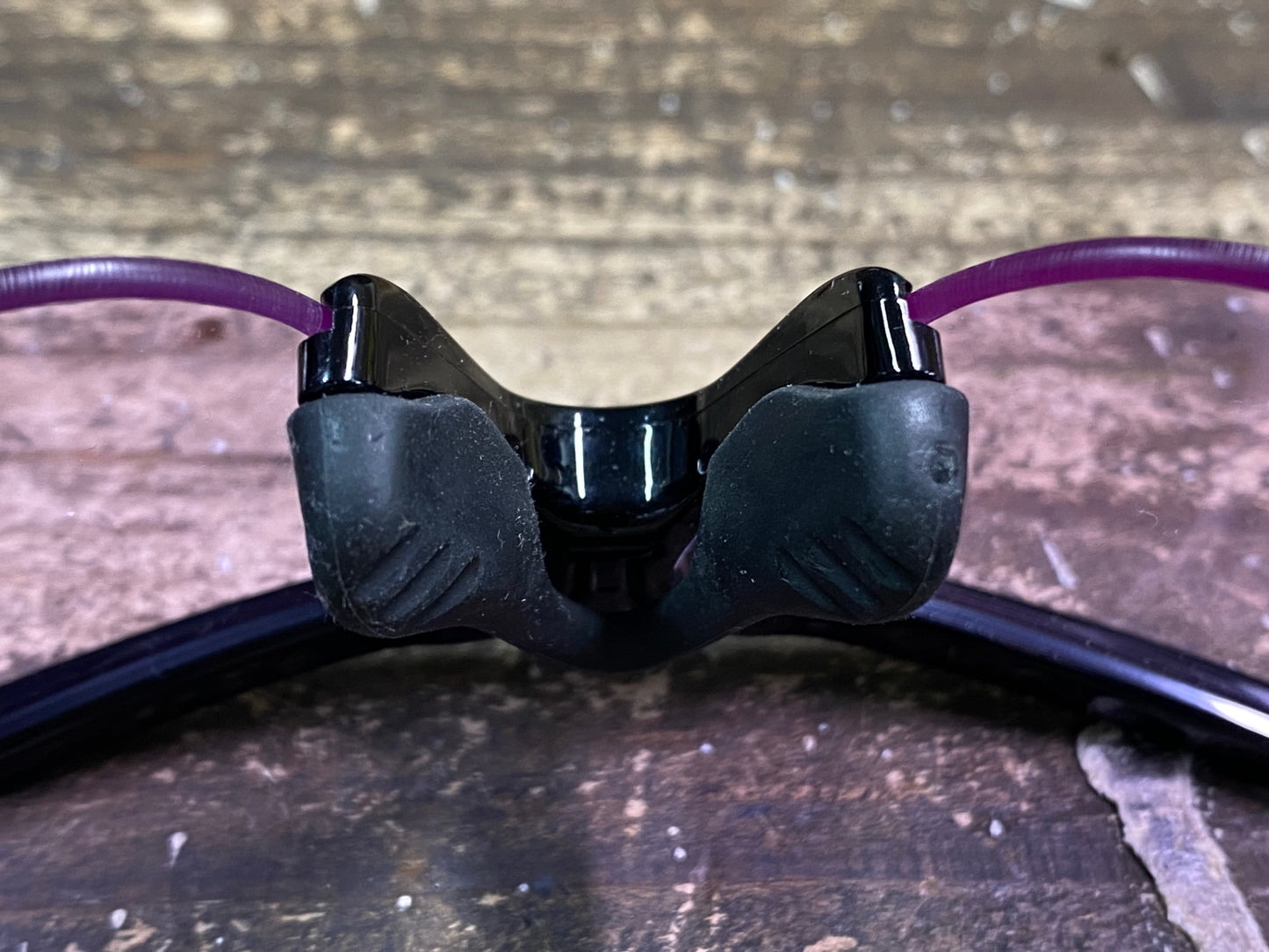 IV420 オークリー oakley レーダーロック RadarLock プリズムレンズ 黒フレーム