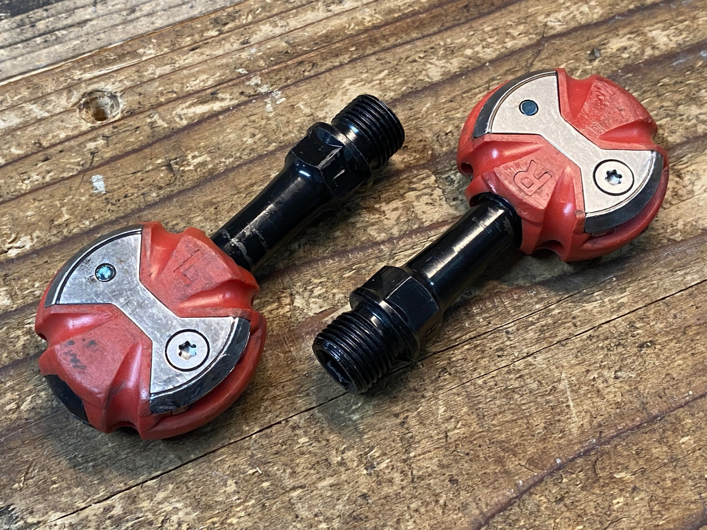 IU361 スピードプレイ SPEEDPLAY ゼロ ZERO ビンディングペダル 赤 クロモリシャフト