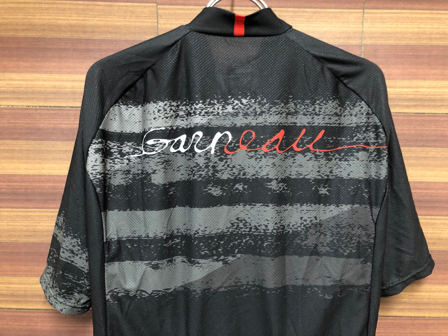 IR924 ガノー GARNEAU 半袖 サイクルジャージ 黒 M