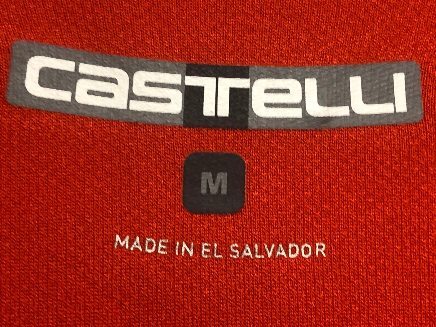 IF462 カステリ CASTELLI 半袖 サイクルジャージ オレンジ M