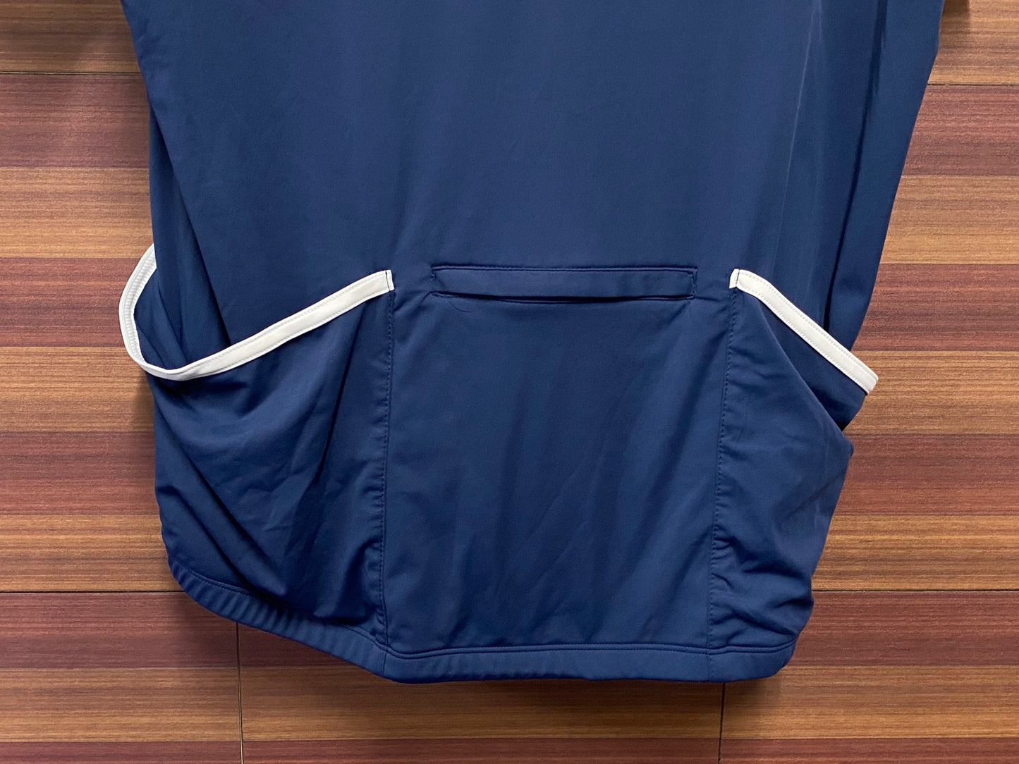 IU074 カペルミュール Kapelmuur 半袖 サイクルジャージ WXL ネイビーホワイト