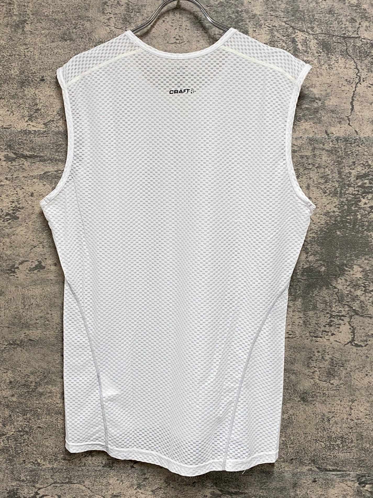 JB032 クラフト CRAFT ノースリーブ ベースレイヤー 白 L