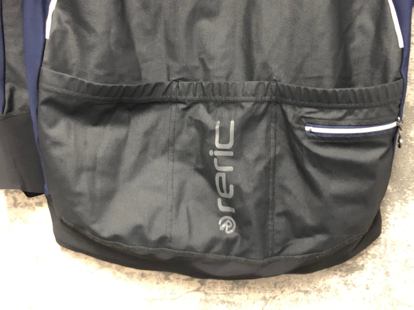 JD140 レリック reric 長袖サイクルジャケット 黒紺 M 裏起毛