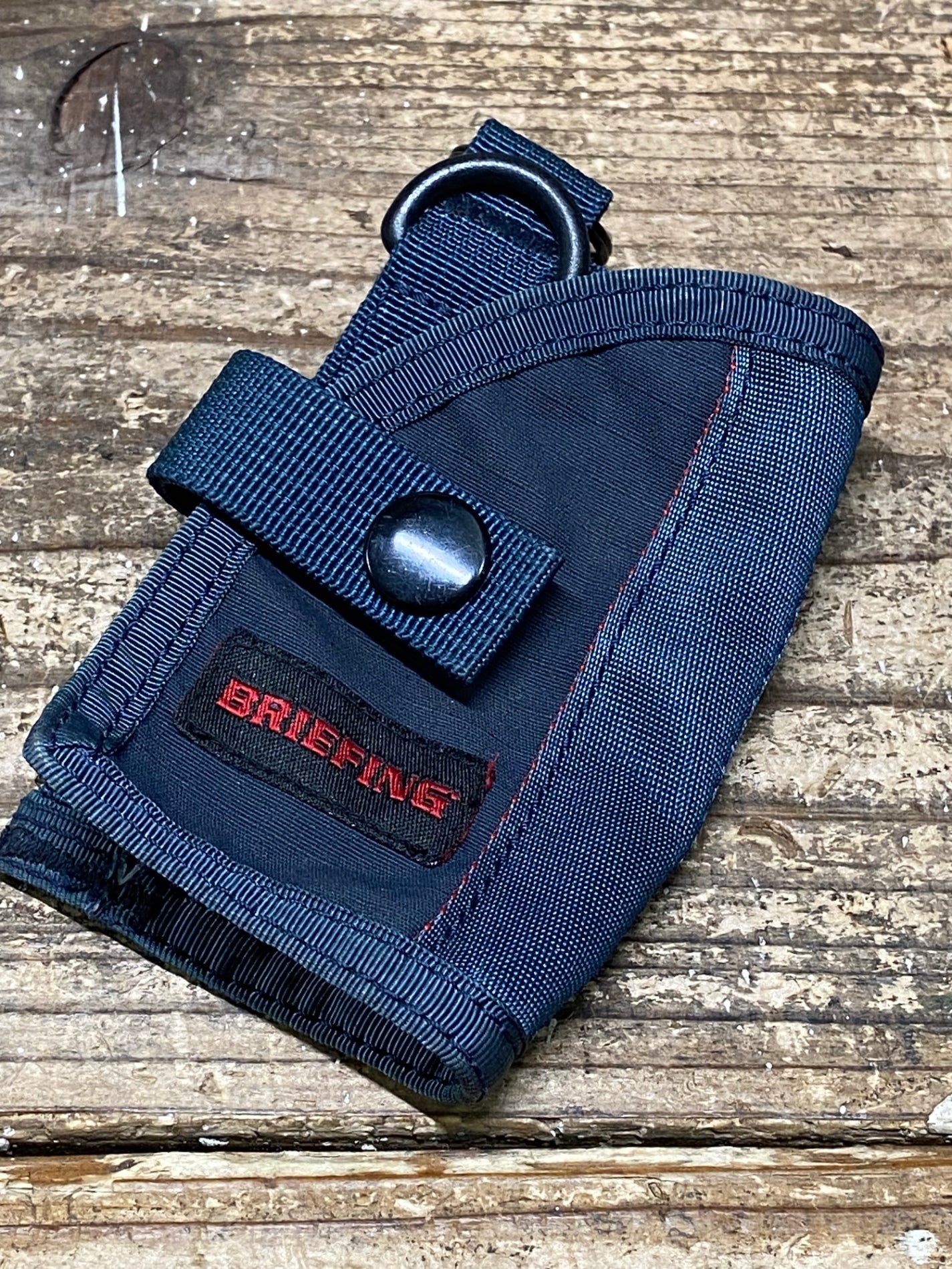 IW510 ブリーフィング BRIEFING カードコインケース 青