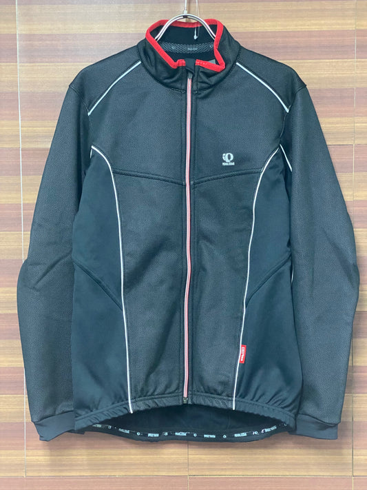 IQ014 パールイズミ PEARL iZUMi サイクルジャケット ブラック M 防風 裏起毛