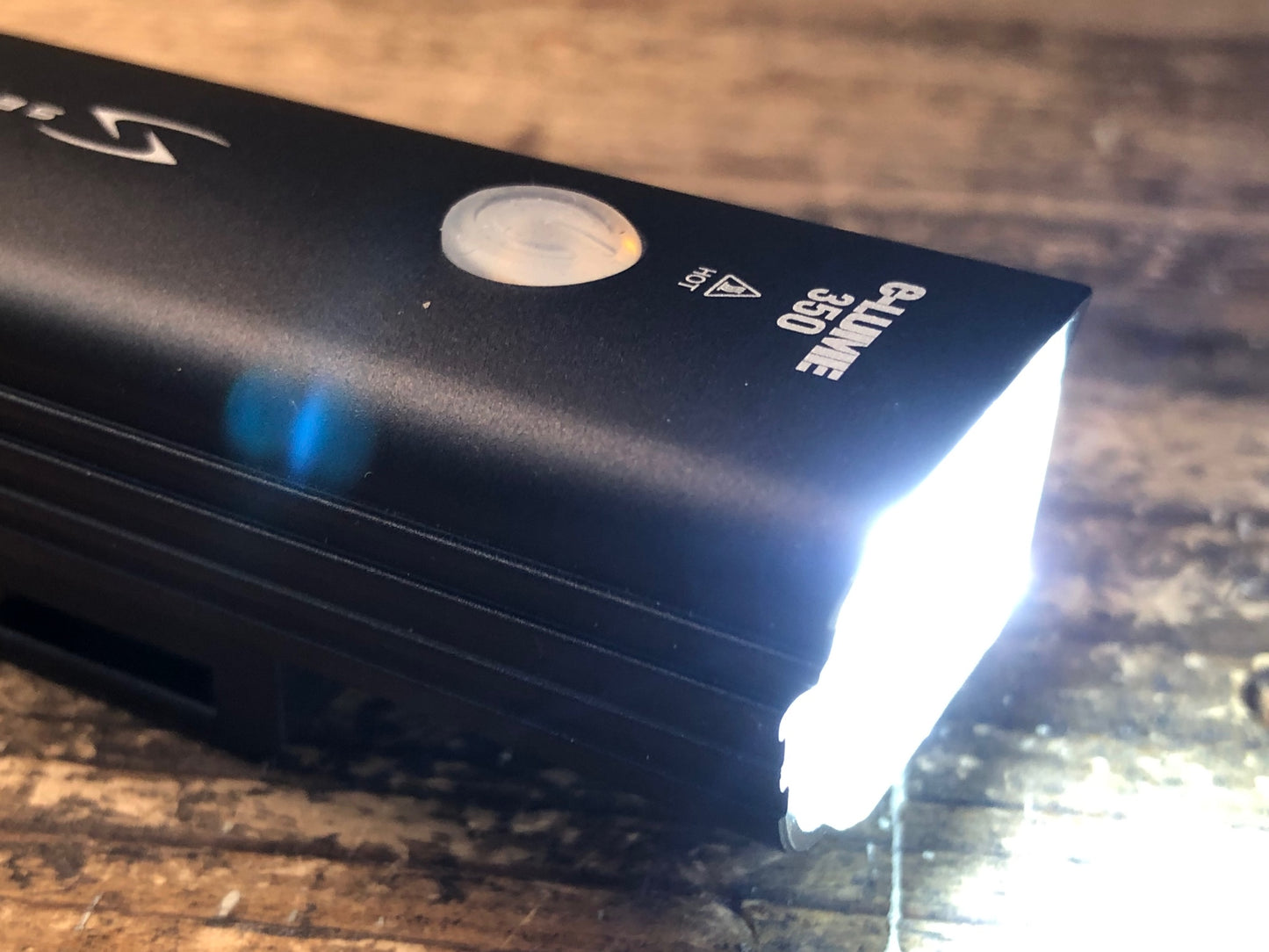 IQ395 サーファス SERFAS e-LUME350 フロントライト 黒 ※点灯確認済み