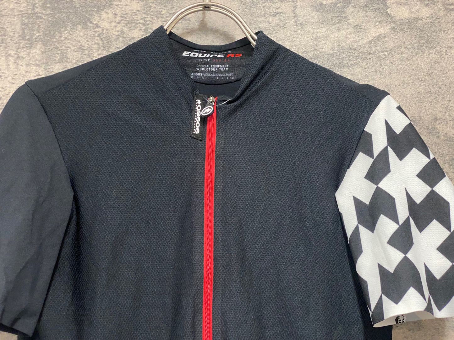 JC906 アソス Assos EQUIPE RS 半袖 サイクルジャージ 黒 M