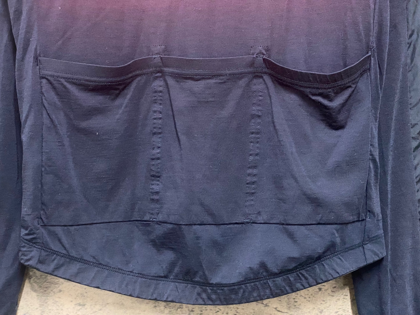 IV525 ラファ Rapha LONG SLEEVE BREVET WINDBLOCK JERSEY 長袖 サイクルジャケット S ※滑り止めゴム劣化