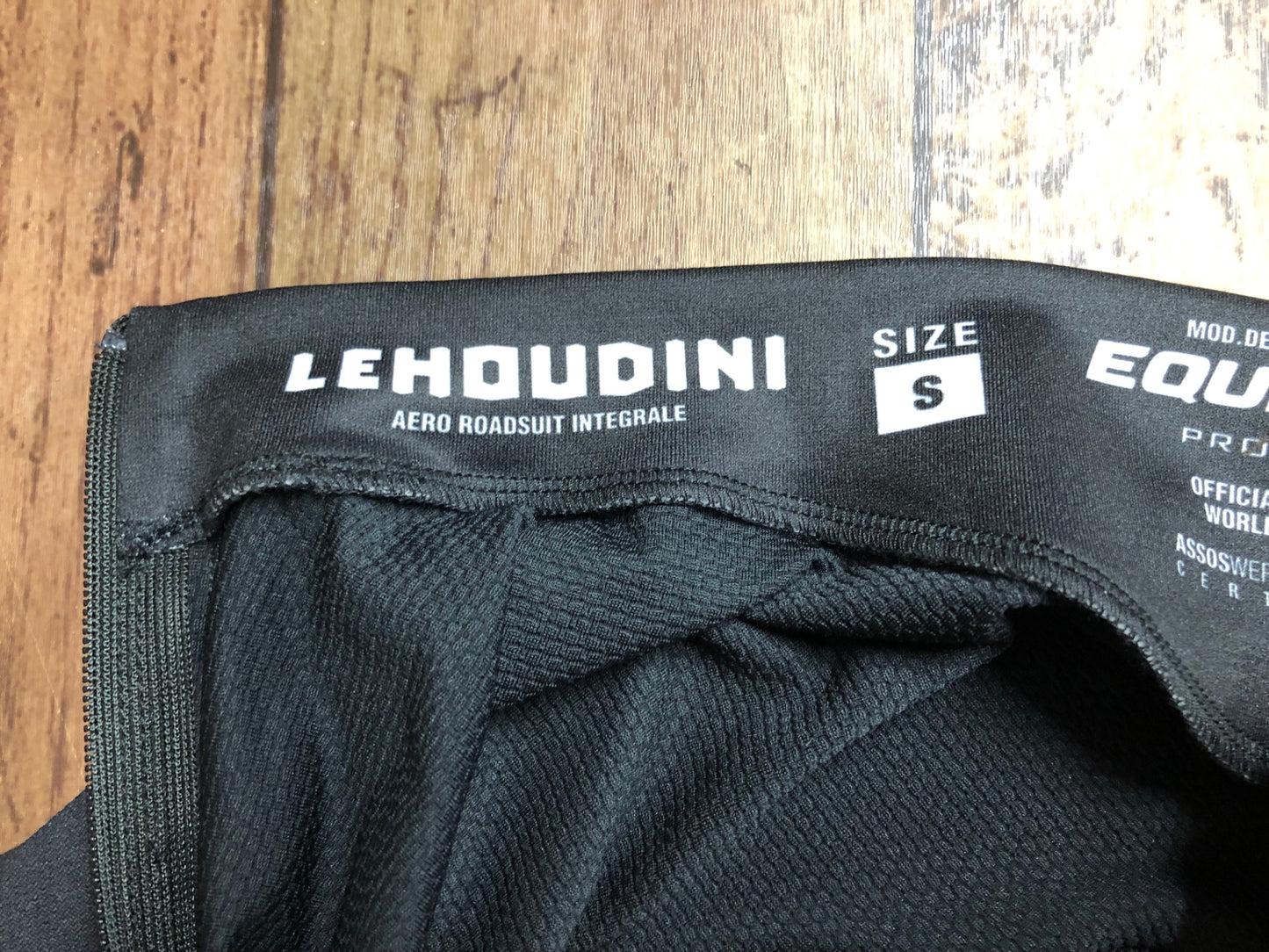 HT079 アソス Assos EQUIPE RS ワンピース 半袖 サイクルジャージ 黒 S