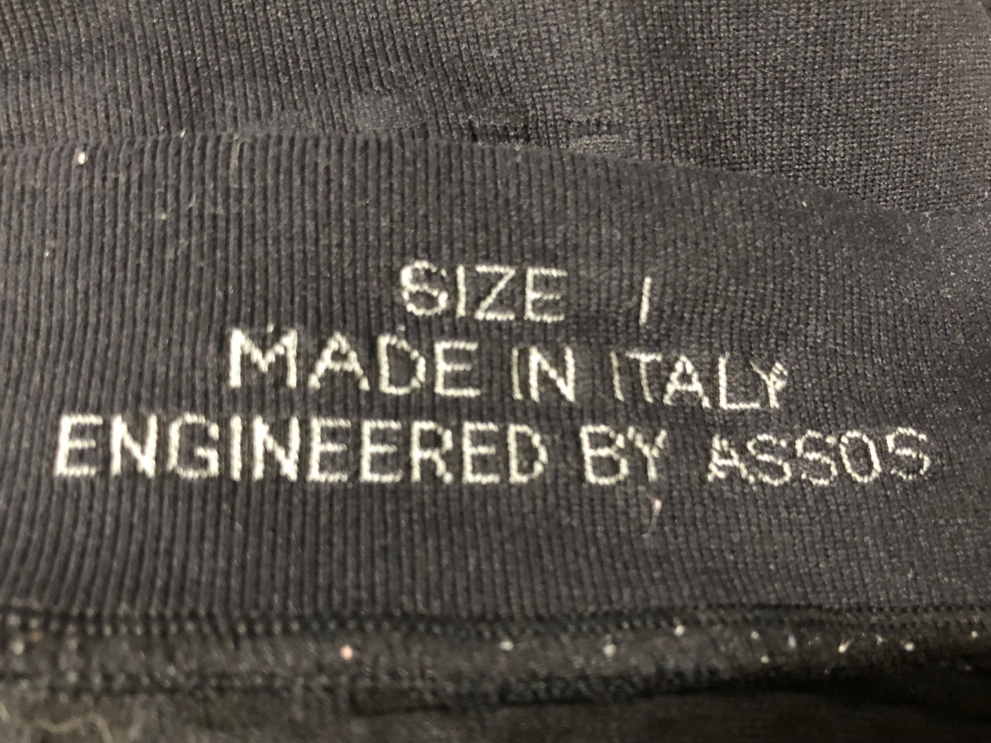 IN377 アソス Assos CLIMARANGE 長袖 べースレイヤー 黒 6/7 I