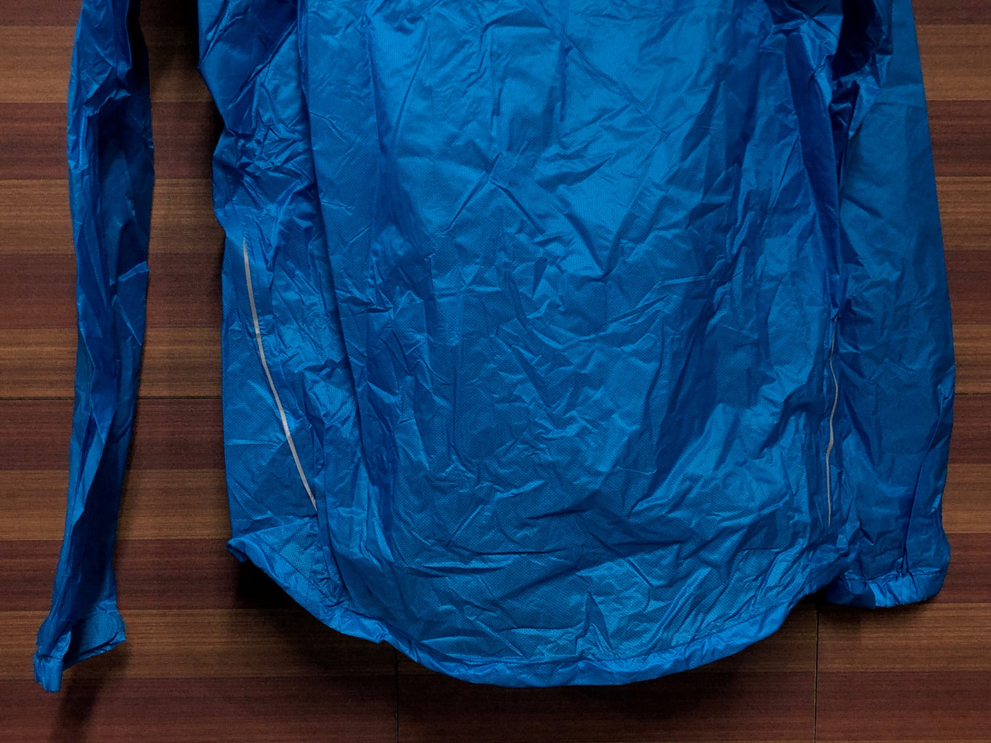 IL667 モンベル mont-bell 長袖 U.L. サイクル レインジャケット 青 S