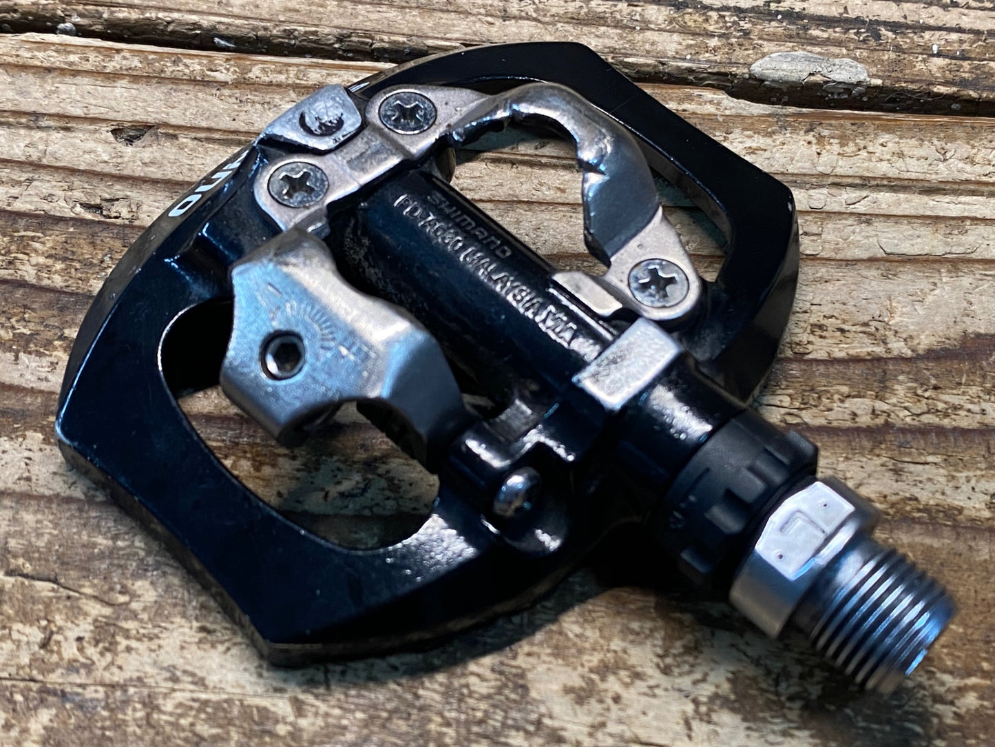 JD570 シマノ SHIMANO PD-A530 ビンディングペダル 片面フラット