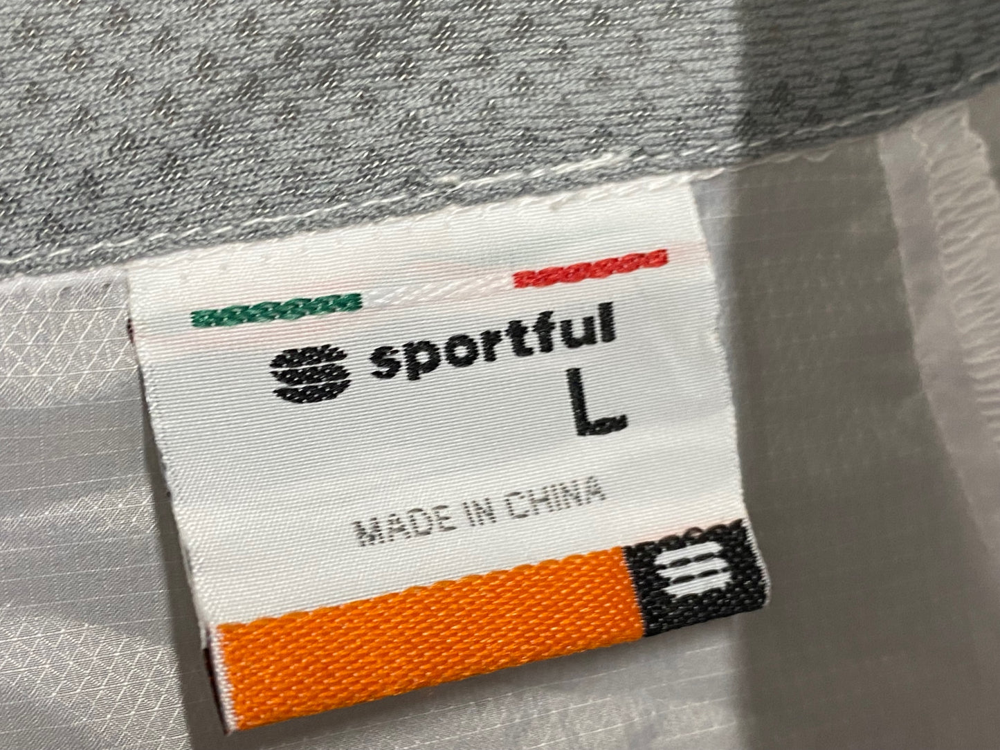 JA994 スポーツフル Sportful 長袖 ウィンドブレーカー 白 L