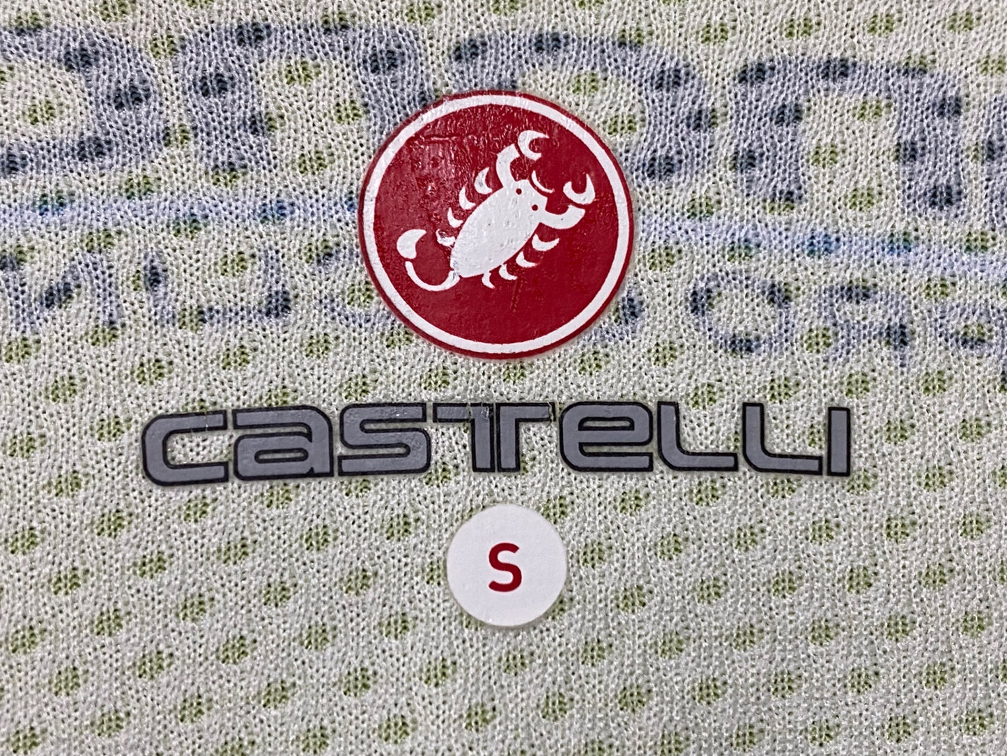 HU273 カステリ CASTELLI キャノンデール POC 半袖 サイクルジャージ 緑 S