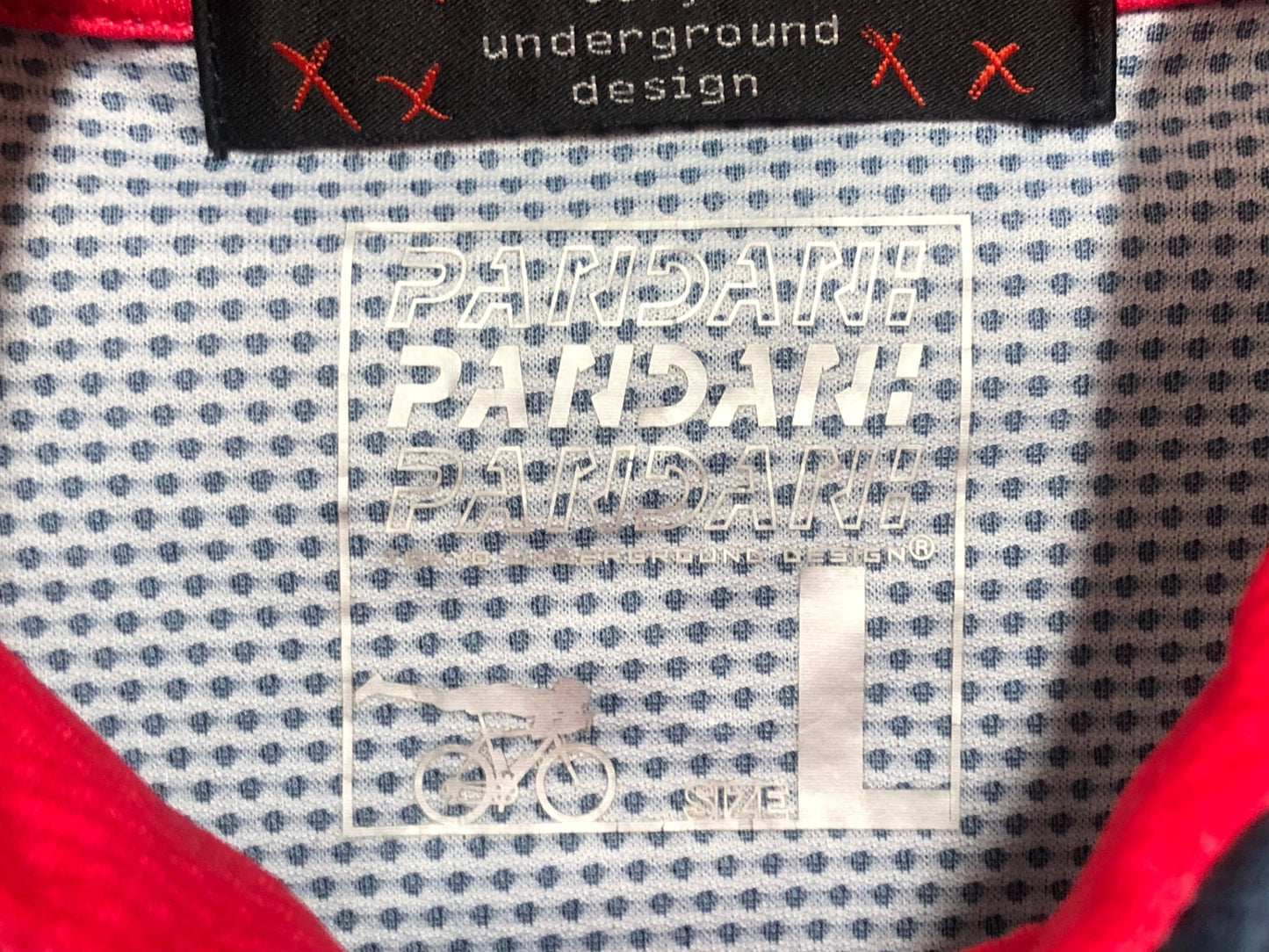 IP992 パンダーニ Pandani 半袖 サイクルジャージ ネイビー L