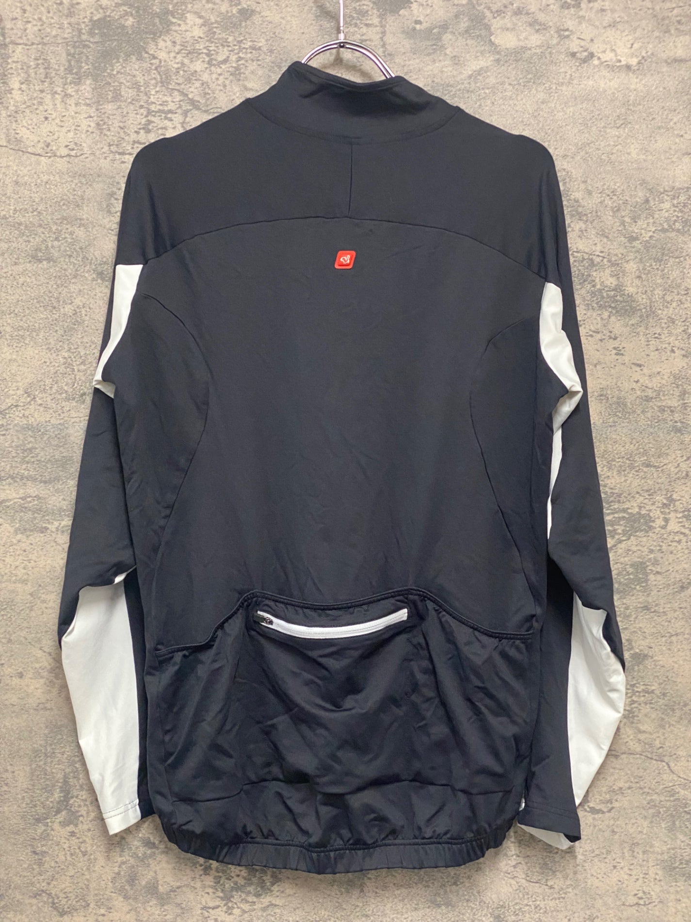 IZ850 デマルキ DE MARCHI 長袖 サイクルジャージ 黒 M