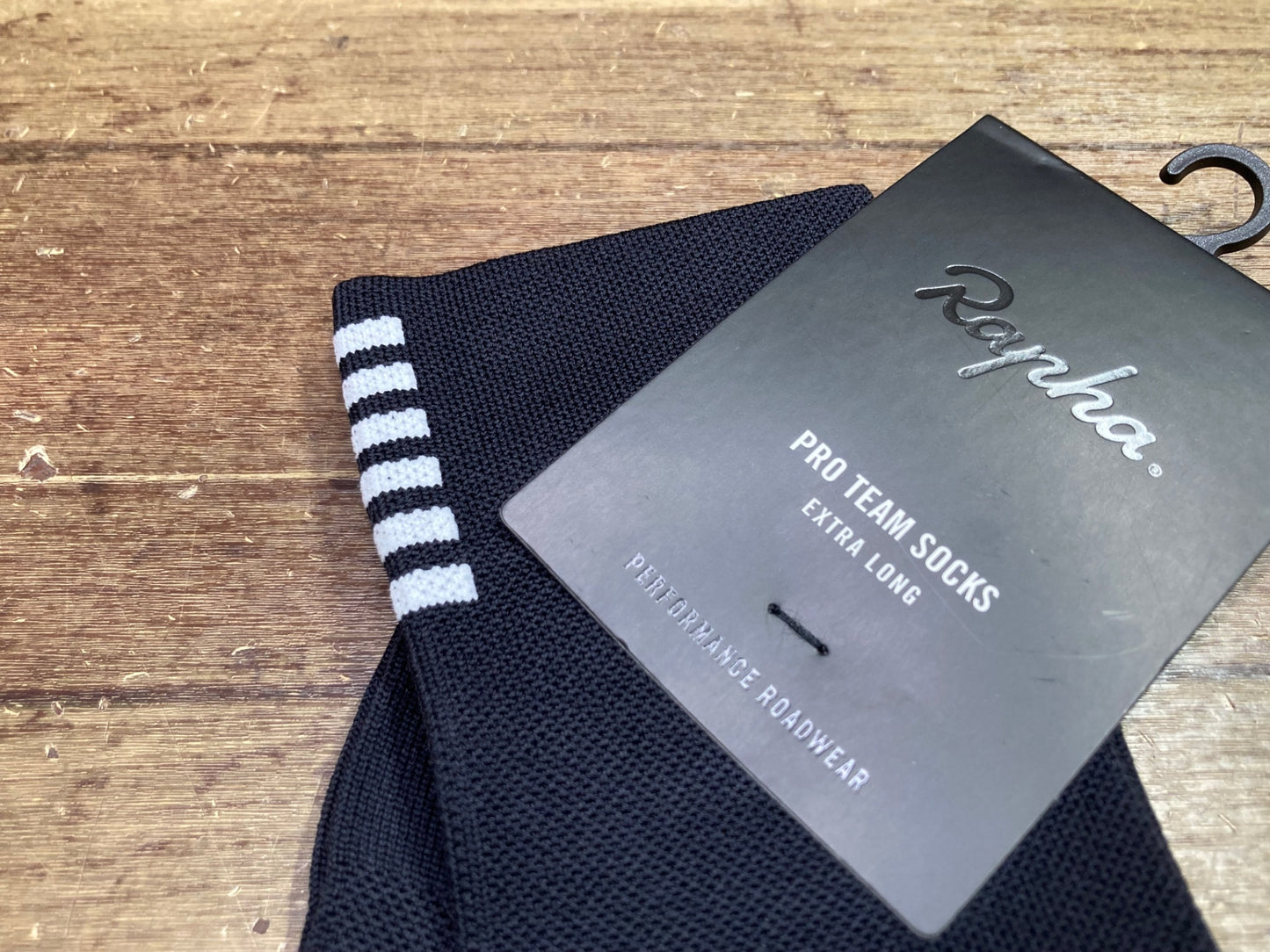 IJ600 ラファ Rapha PRO TEAM SOCKS サイクルソックス 黒 EXTRA LONG