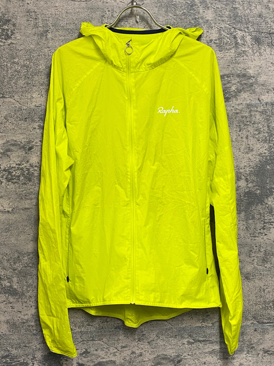 JC608 ラファ Rapha COMMUTER LIGHTWEIGHT JACKET 長袖 サイクルジャケット 黄 M