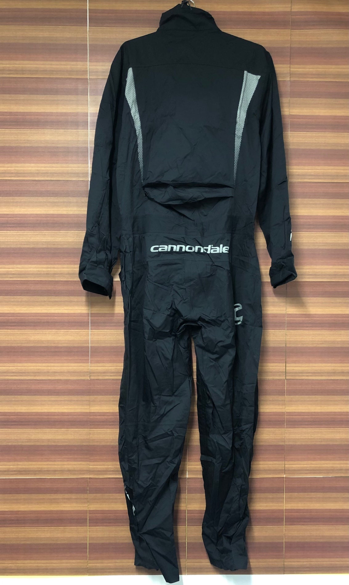 IM070 キャノンデール CANNONDALE レインウェア つなぎ 黒 L