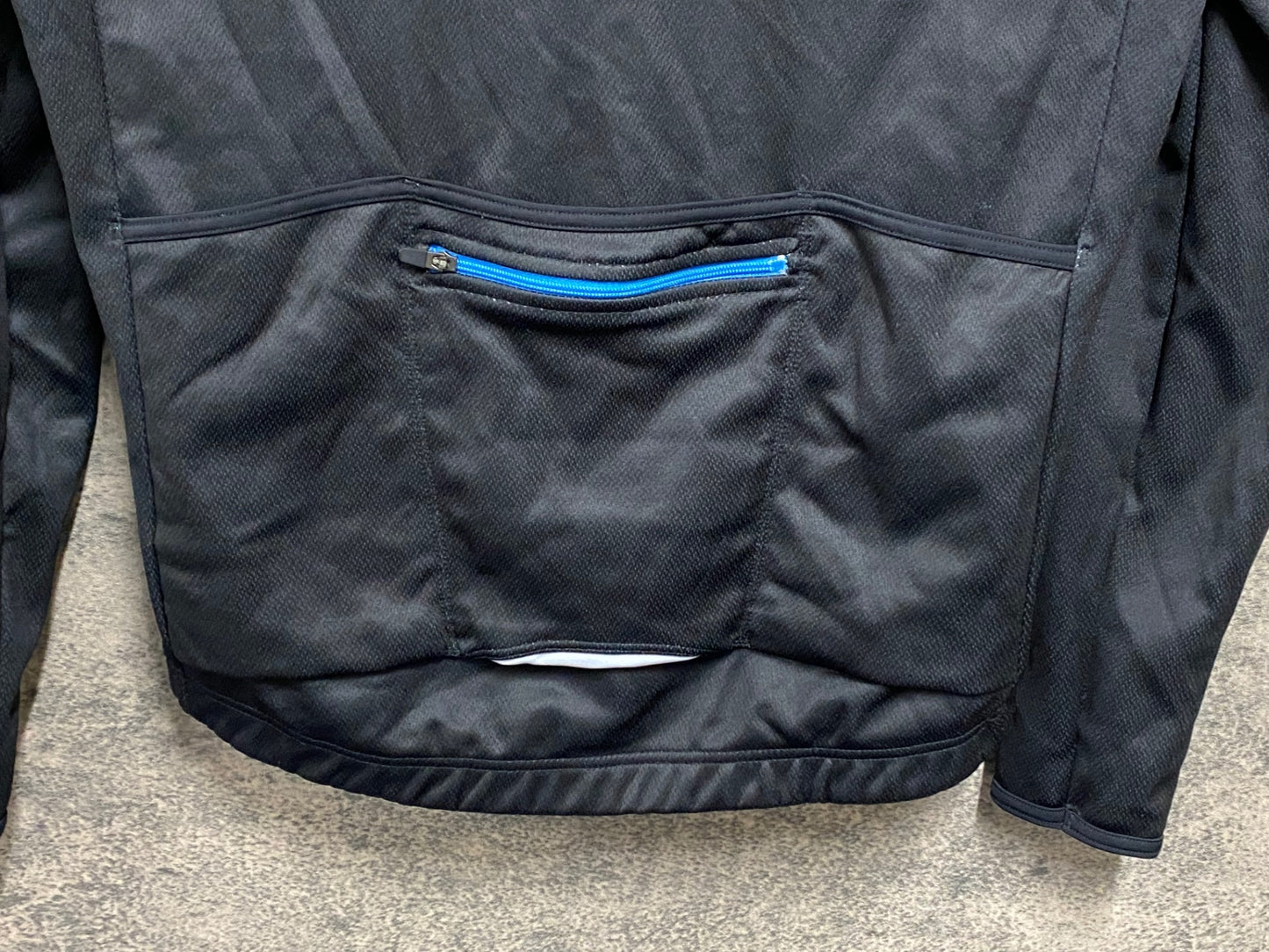 JA628 dhb 長袖 サイクルジャージ 黒 S 裏起毛