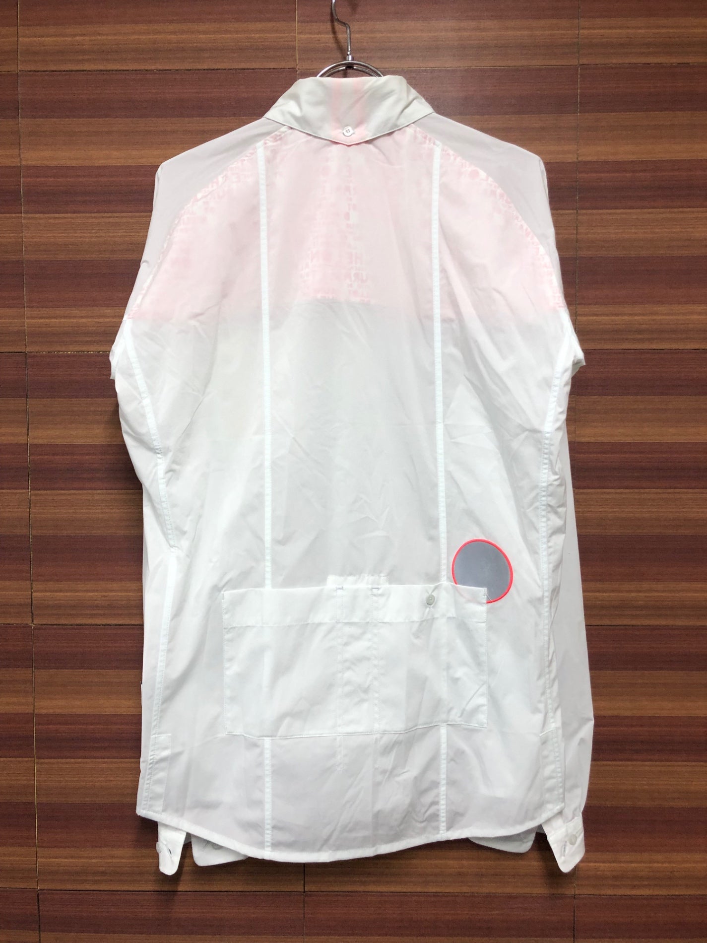 IJ074 ラファ ポールスミス Rapha + Paul Smith WINDPROOF SHIRT 長袖 Yシャツ 白 M