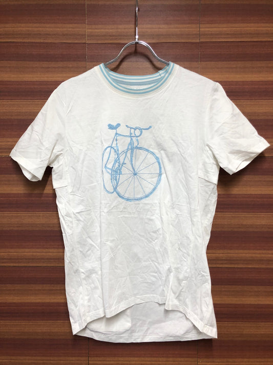 IN286 ウィナー WINNER 半袖 サイクルウェア 白 Lサイズ