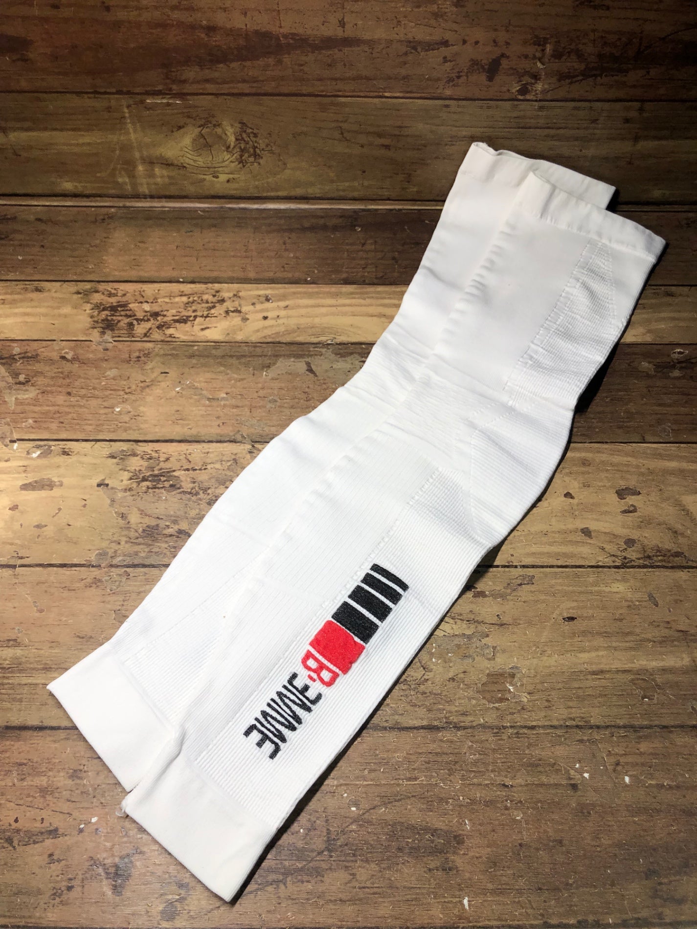 HO775 ビエンメ BIEMME 16SS SEAMLESS レッグウォーマー LEGWARMER WHITE 白 M/L