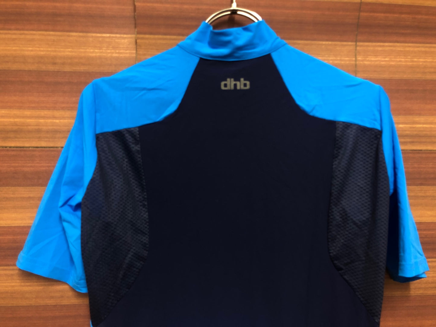 IU247 dhb 半袖 サイクルジャージ 青 紺 XS