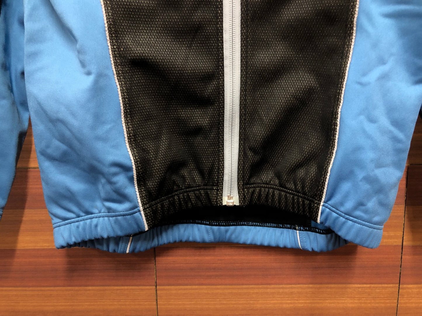 IL904 パールイズミ PEARL iZUMi 長袖 サイクルジャケット 黒 水色 S 裏起毛