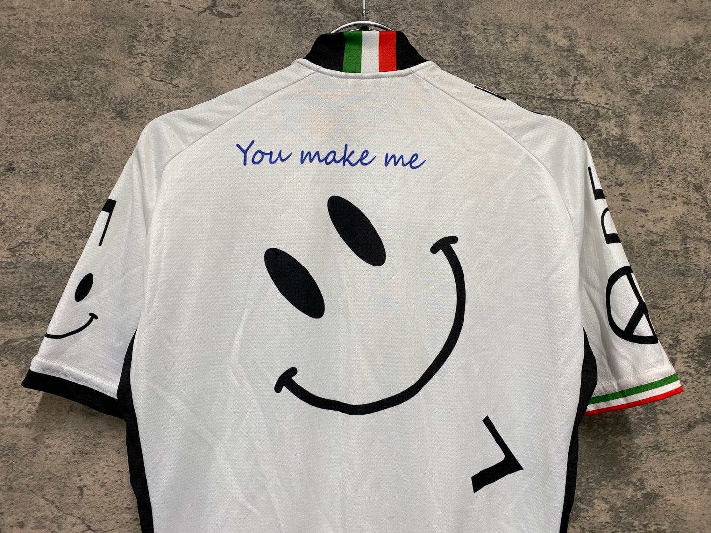 JA259 ジェッセージ GSG 半袖 サイクルジャージ 白 M