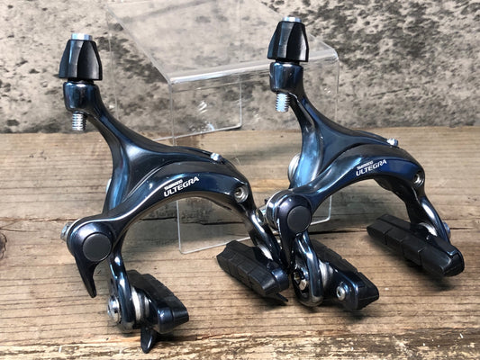 JA243 シマノ SHIMANO アルテグラ ULTEGRA BR-6600 ブレーキキャリパー 前後セット ※リアナット、ワッシャー欠品
