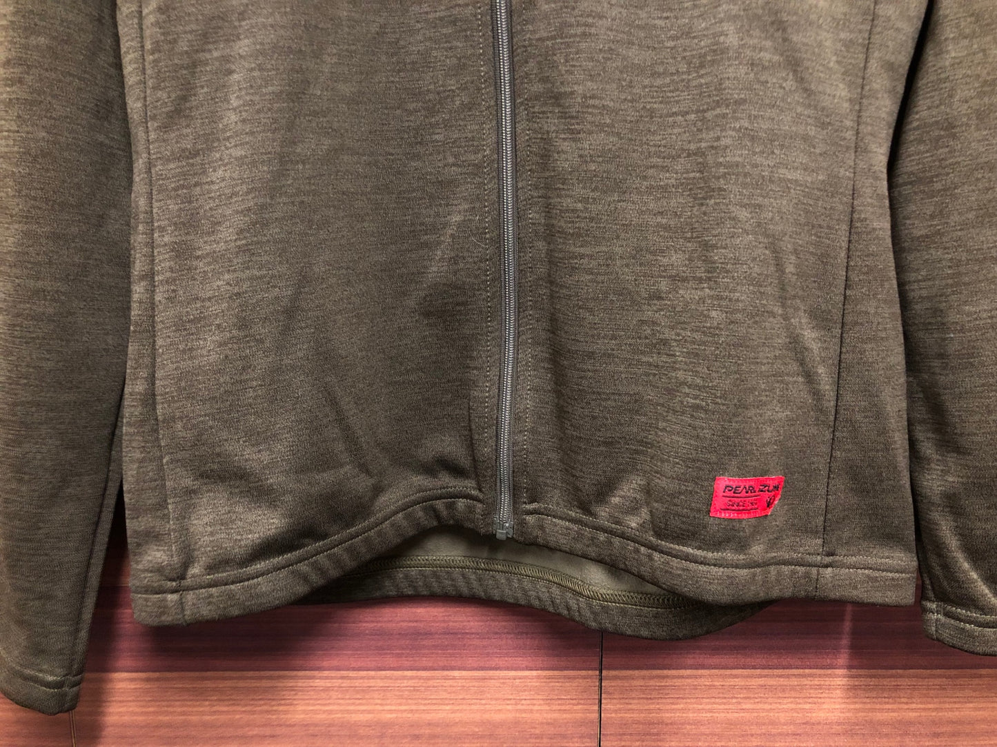 IN396 パールイズミ PEARL iZUMi 長袖サイクルジャージ L 茶 裏起毛