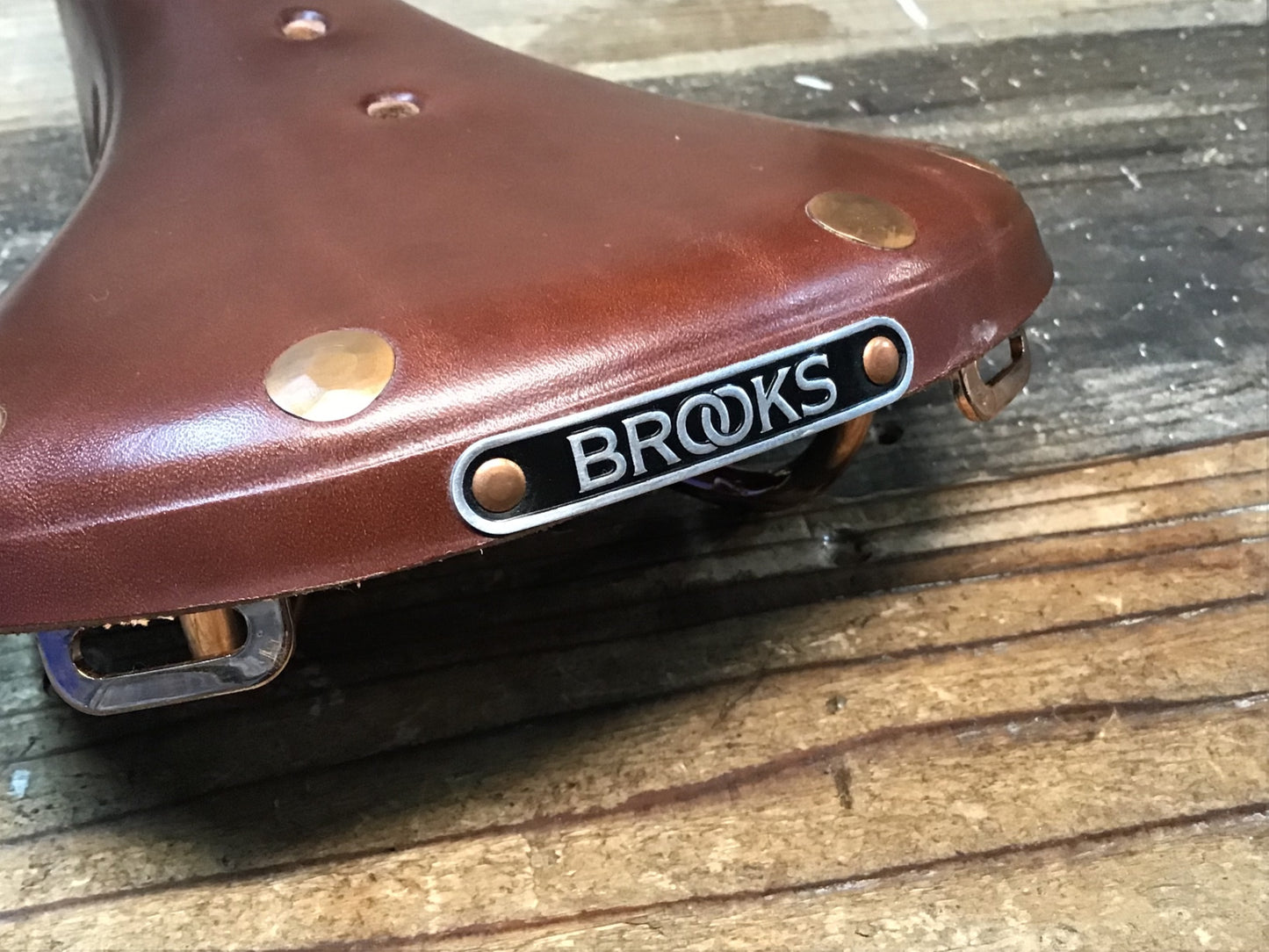 IS448 ブルックス BROOKS B17 SPECIAL サドル ブラウン