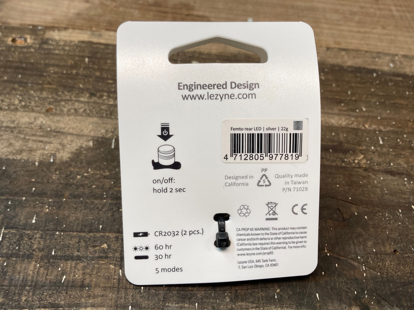 IO836 レザイン LEZYNE SUPER DRIVE XL & FEMTO DRIVE ライト 前後セット