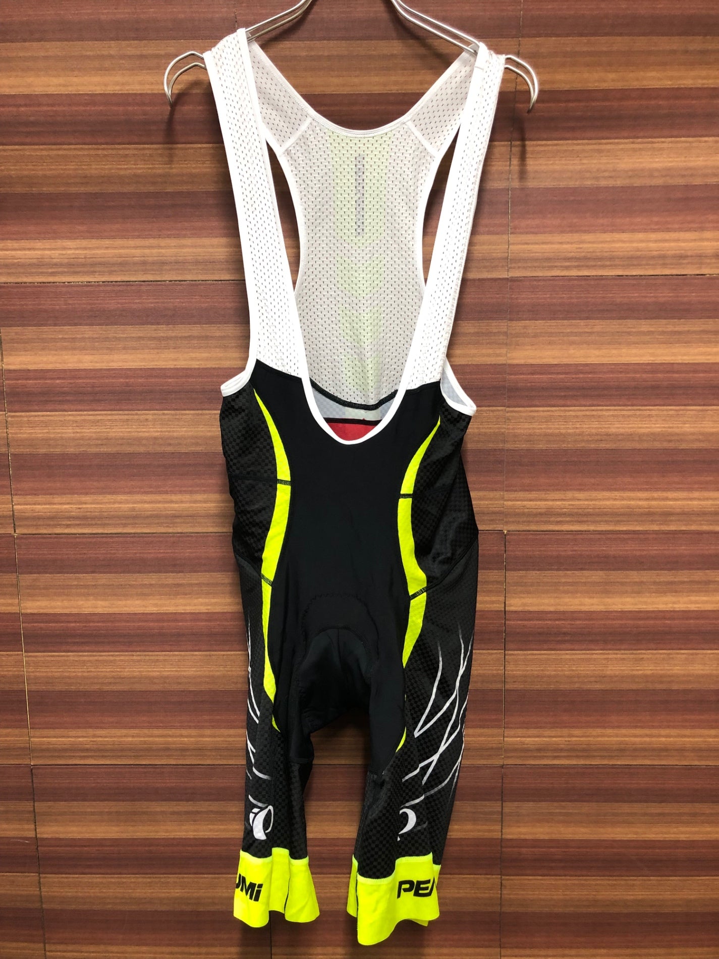 IT049 パールイズミ PEARL iZUMi ビブショーツ 黒 黄 XL